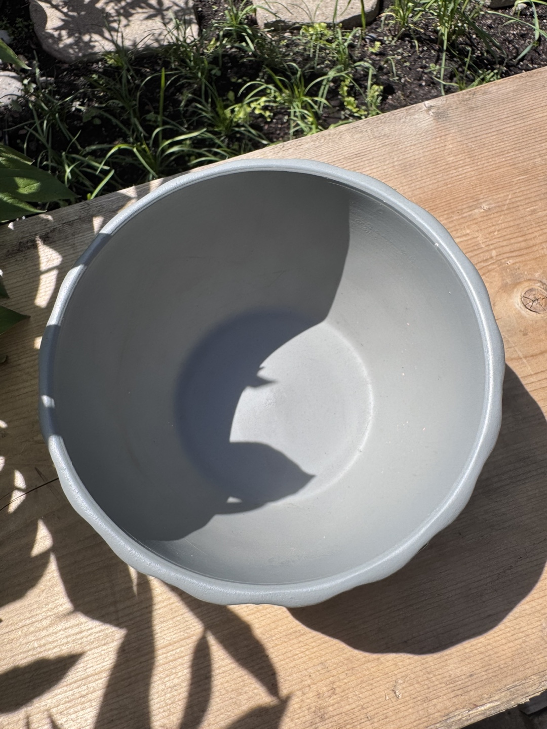 Flower Pot - Grey Round - photo 2