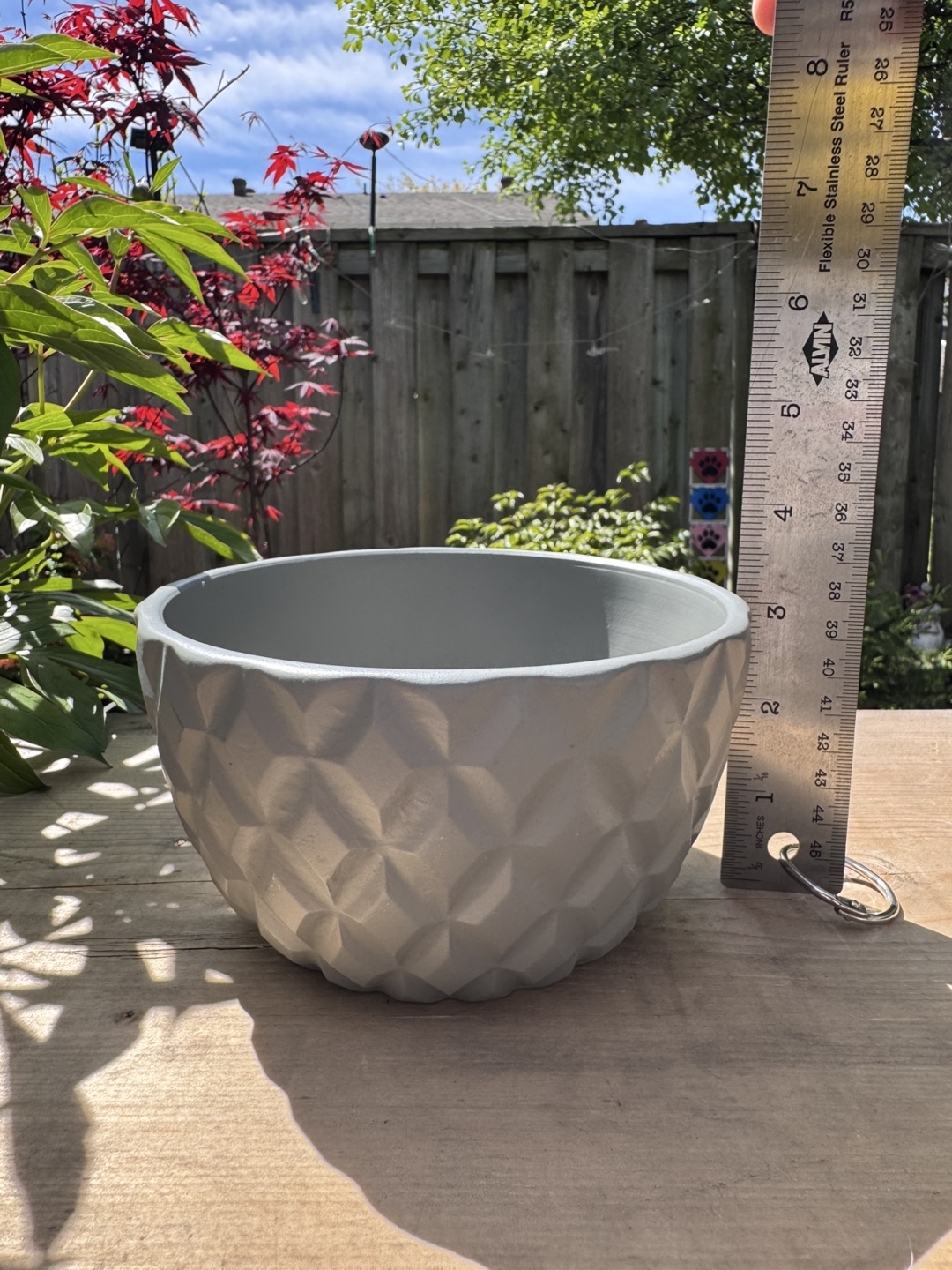 Flower Pot - Grey Round - photo 5
