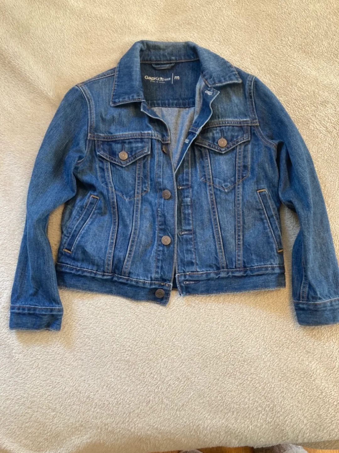 GapKids Denim Jacket - Size Medium thumbnail