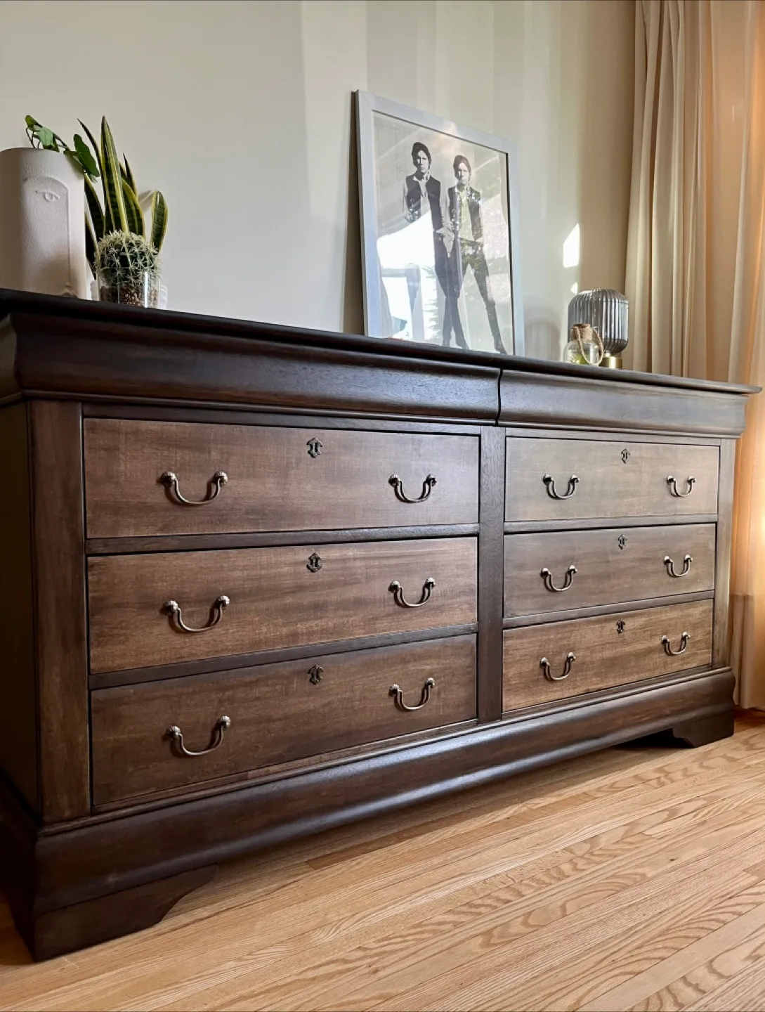 Beautiful Rustic Dresser - 8 Drawers image indicator(8)