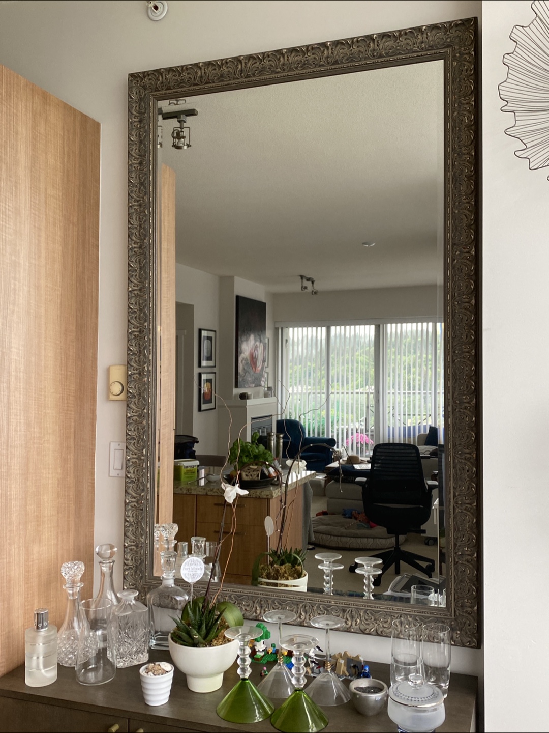 Ornate Antique-Style Mirror from Liberty