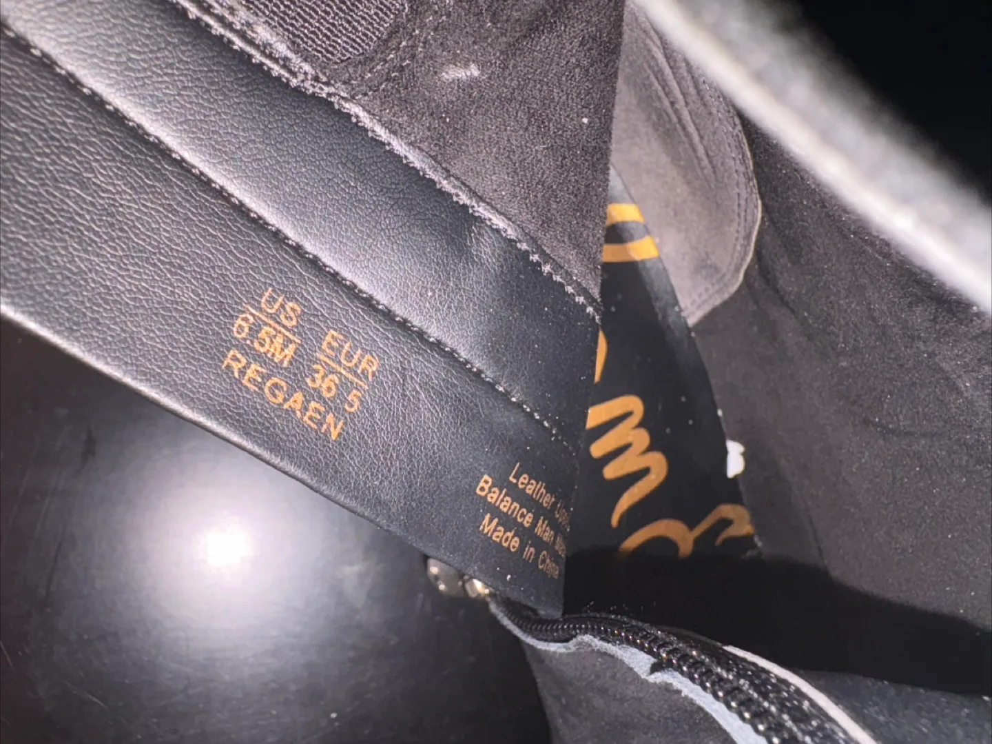 Sam Edelman Regan Black Suede Ankle Boots - Size 6.5M image indicator(3)