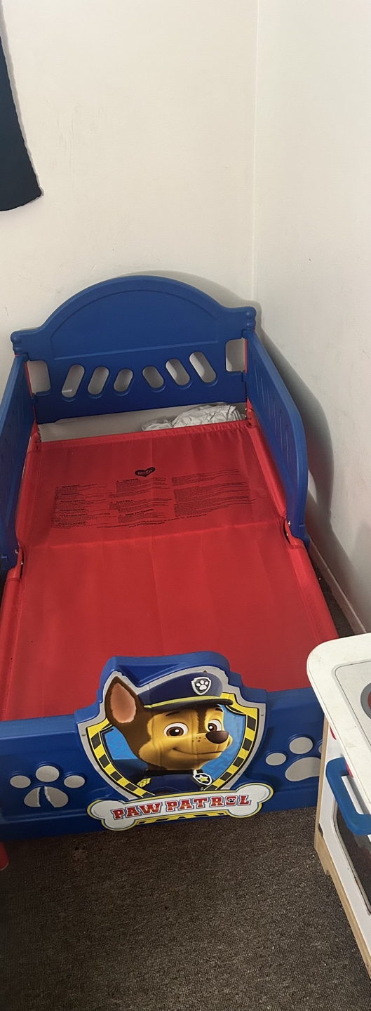 Paw Patrol Toddler Bed