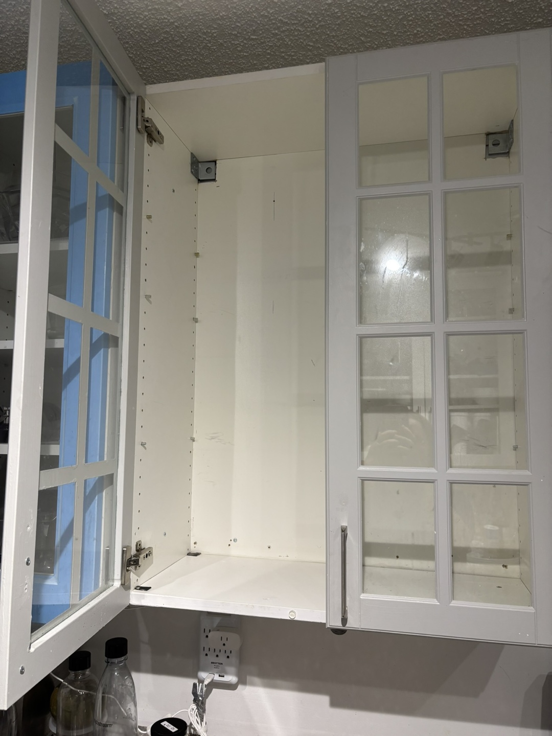 IKEA Wall Cabinets with Glass Doors - photo 2