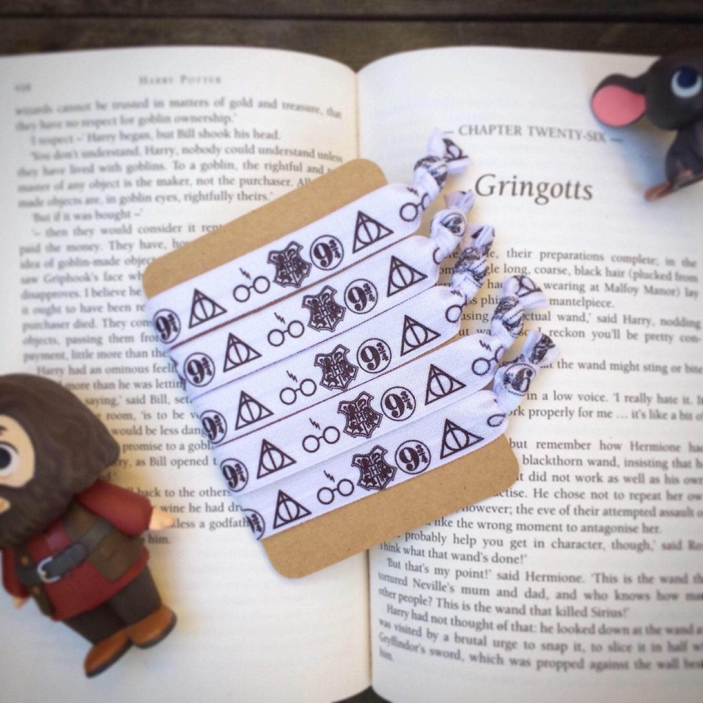 Harry Potter Hair Ties 5Pk