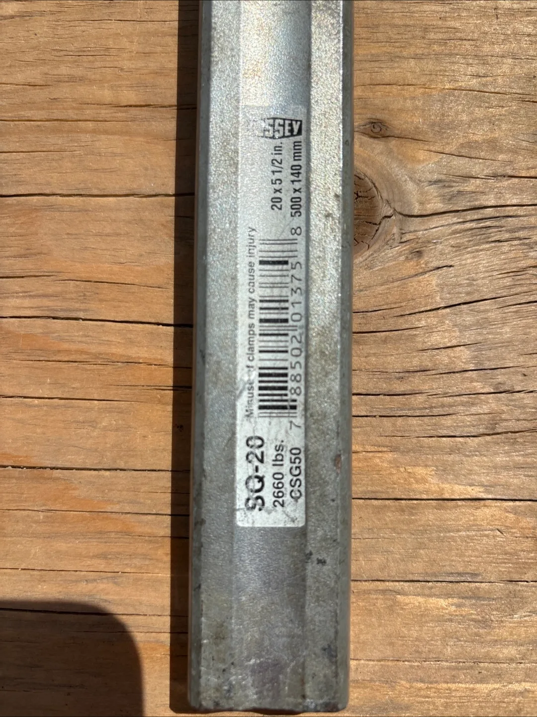 Pair of Bessey SQ-20 20-Inch Heavy-Duty Clamp image indicator(2)