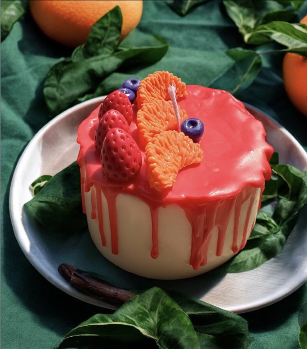 Scented Cake Candle