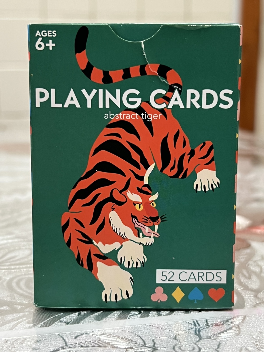 Abstract Tiger Playing Cards - 52 Cards