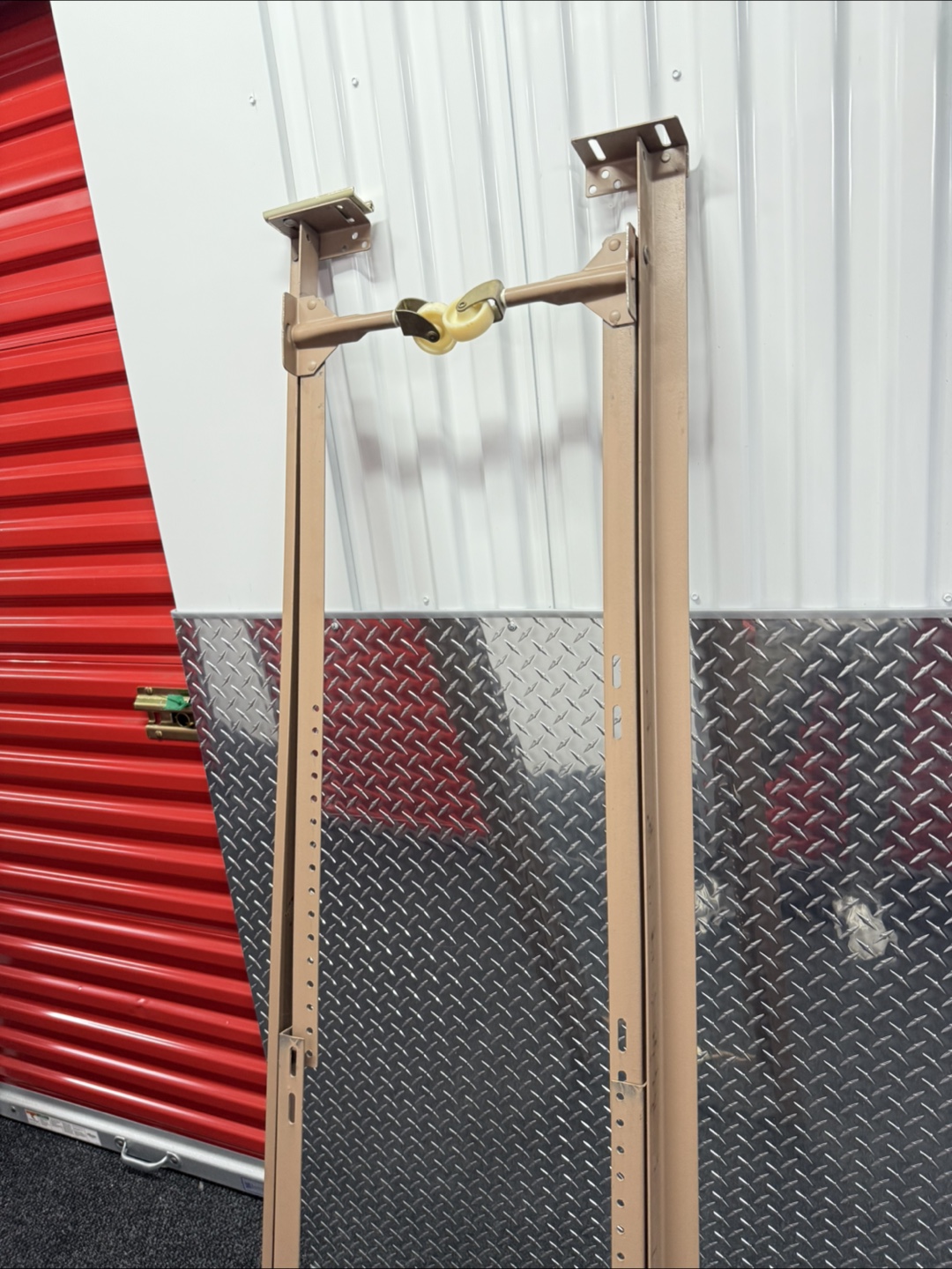 Vintage Metal Bed Frame Side Rails - photo 4