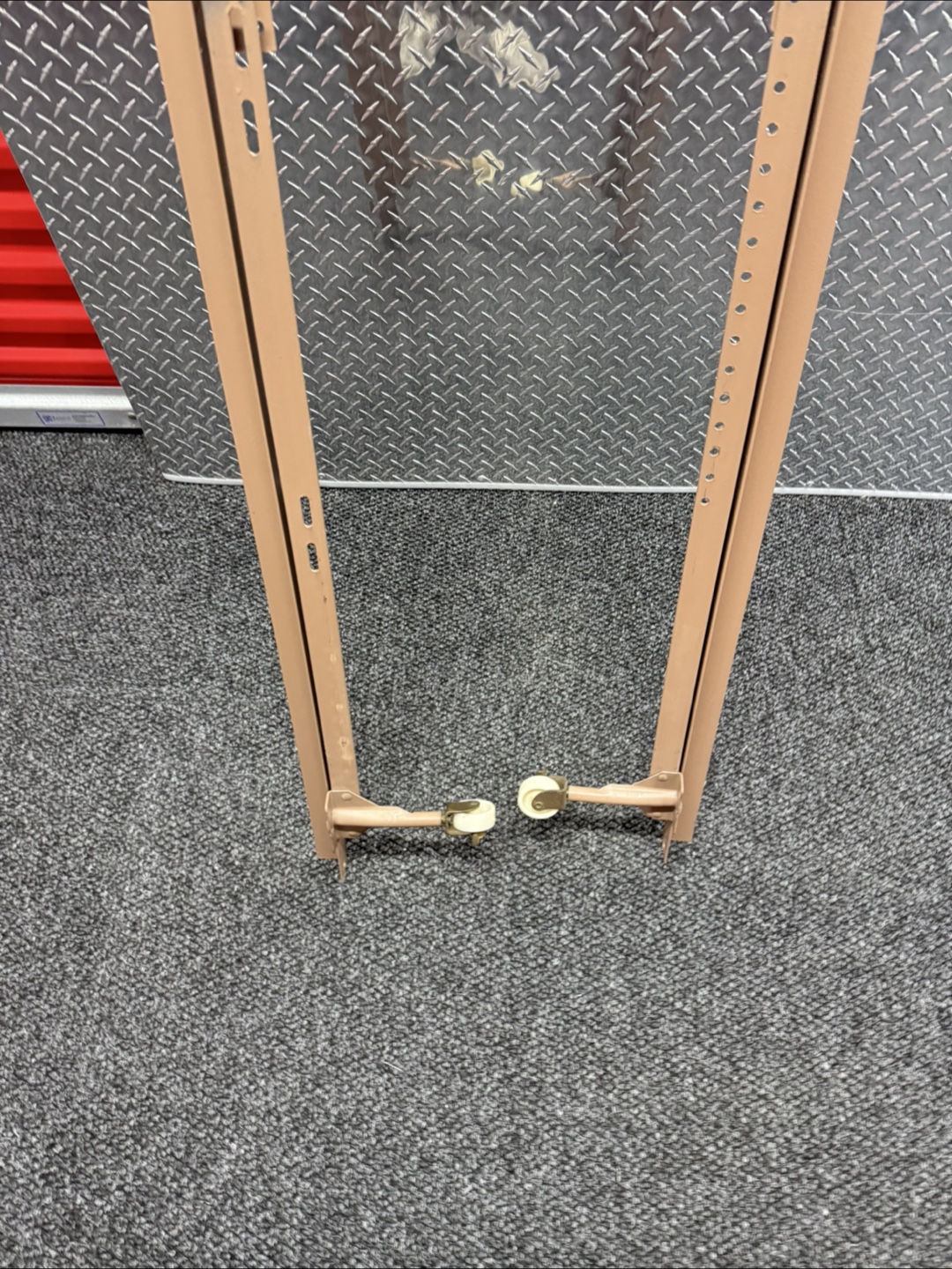 Vintage Metal Bed Frame Side Rails - photo 3