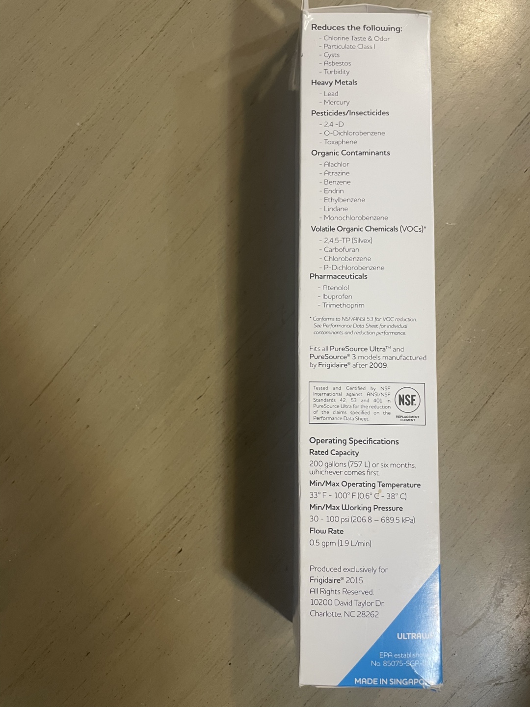 Frigidaire PureSource Ultra Water Filter - photo 2