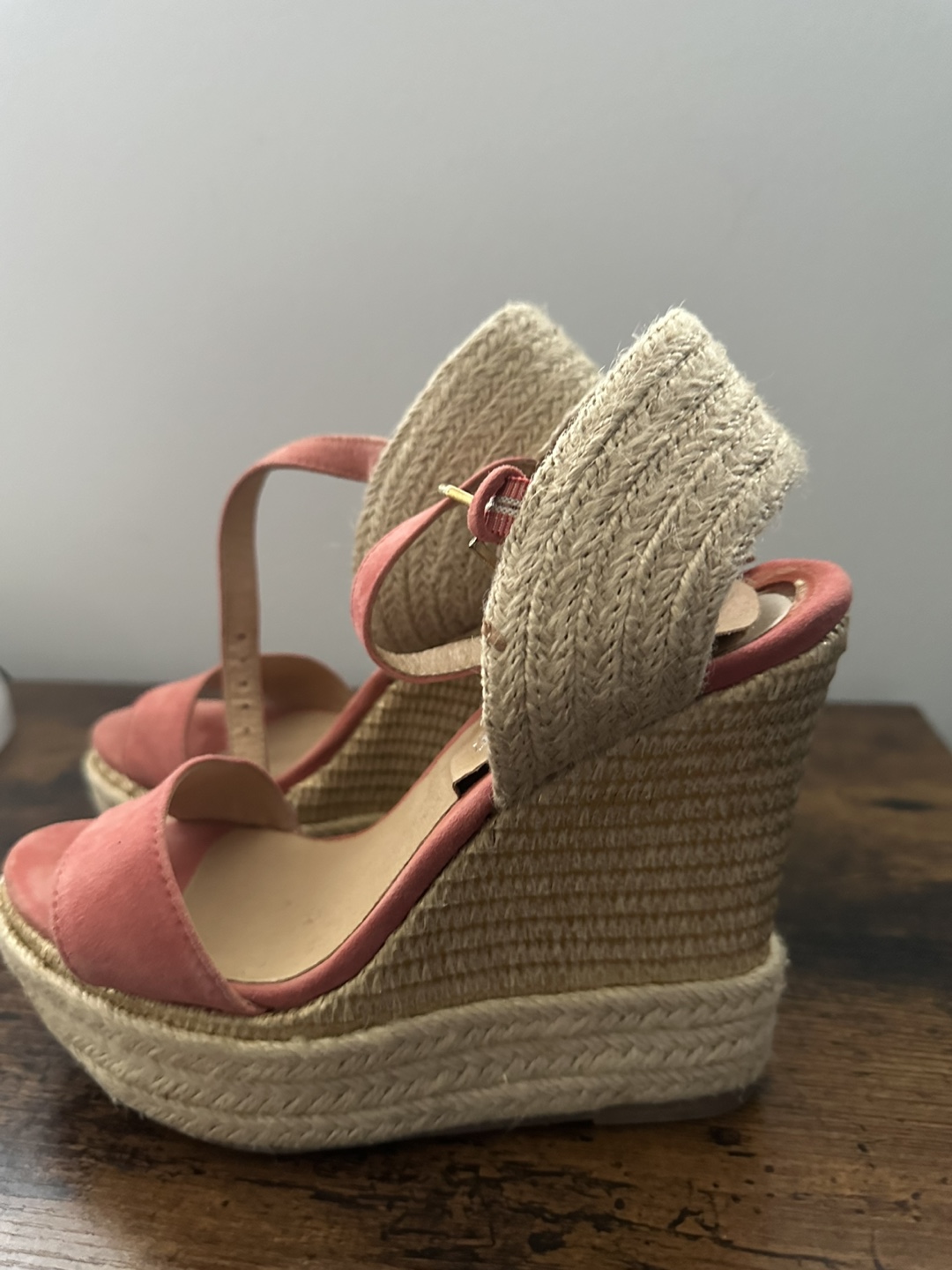 Aldo Coral Suede Wedge Sandals - photo 2