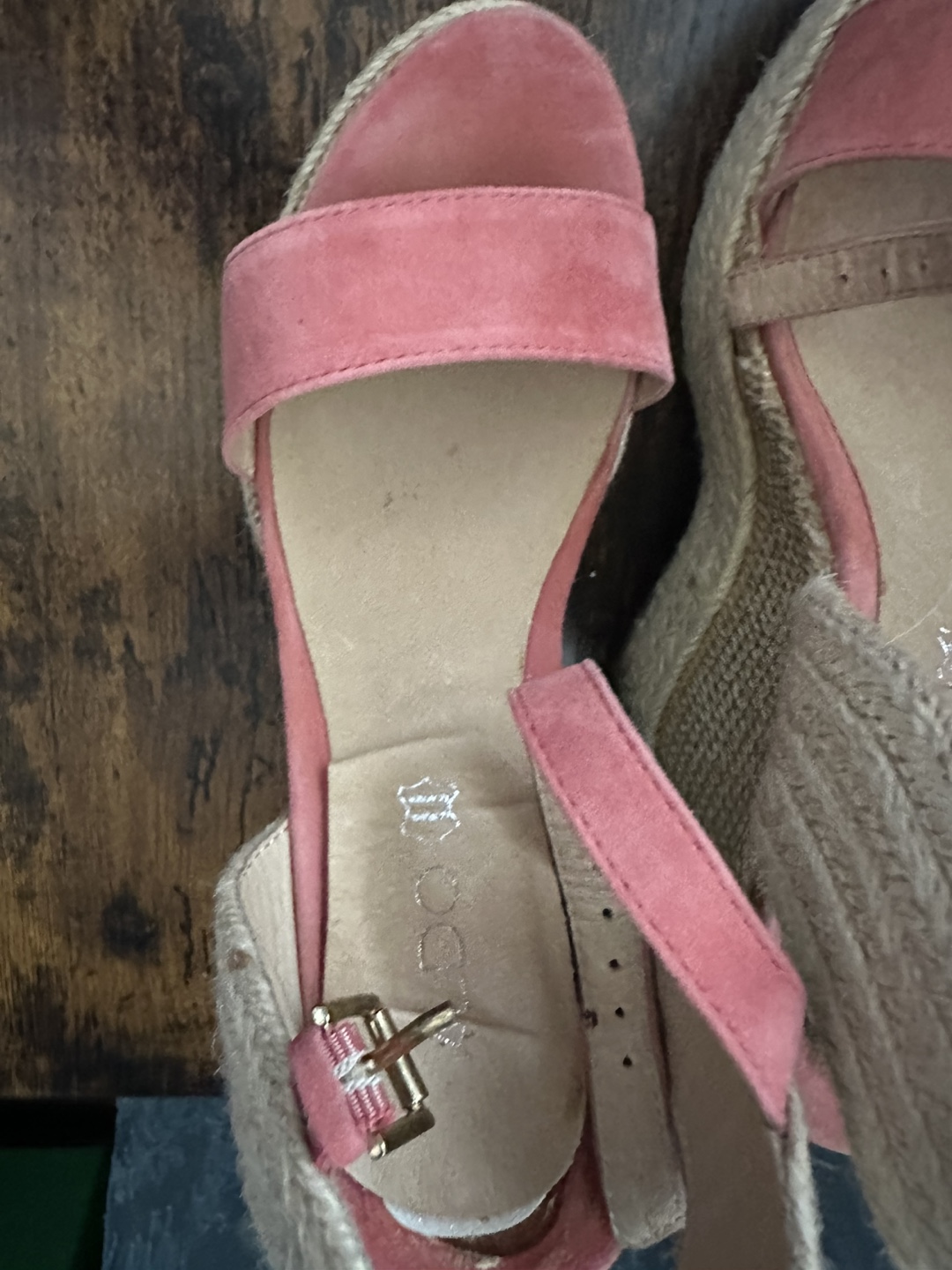 Aldo Coral Suede Wedge Sandals - photo 3