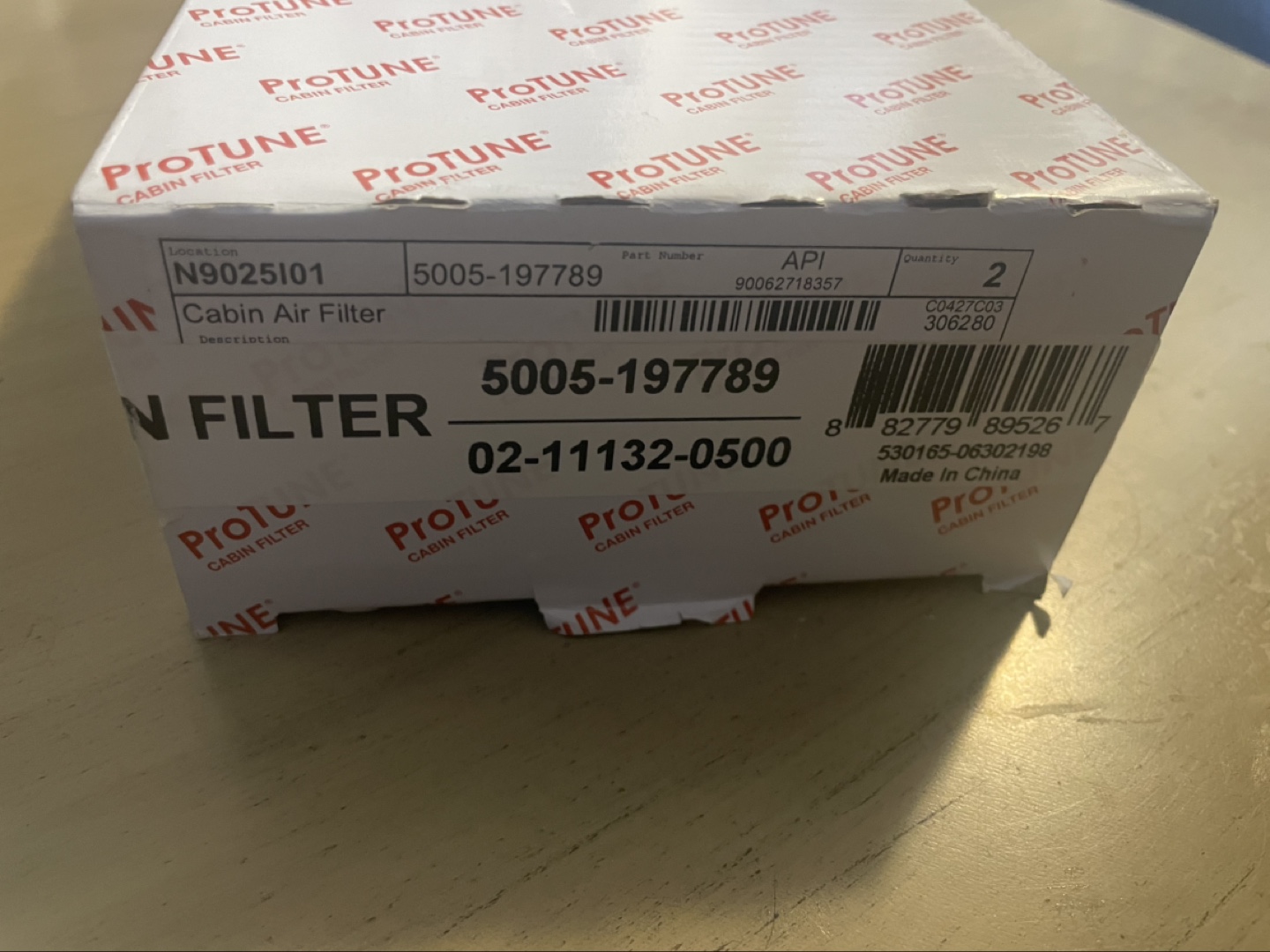 Audi A6 New Protunes Cabin Air Filter