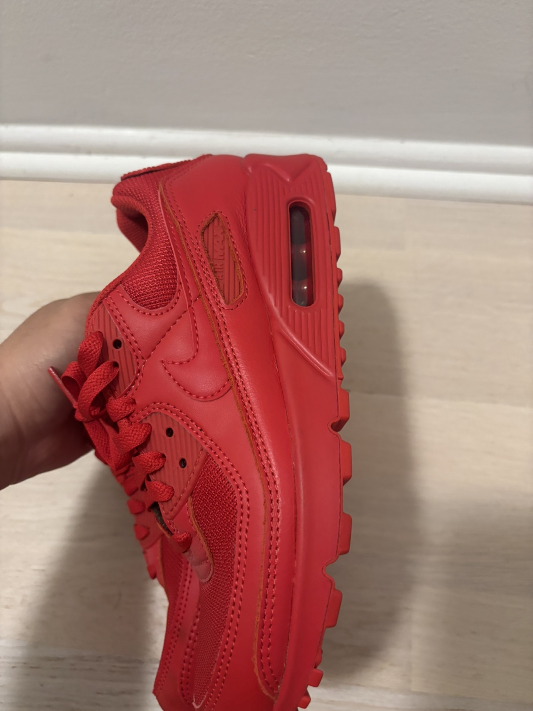Nike Air Max 90 Red Sneakers cz 7918-600 - photo 4