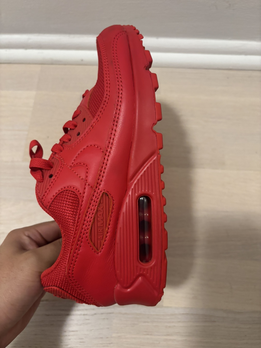 Nike Air Max 90 Red Sneakers cz 7918-600 - photo 3