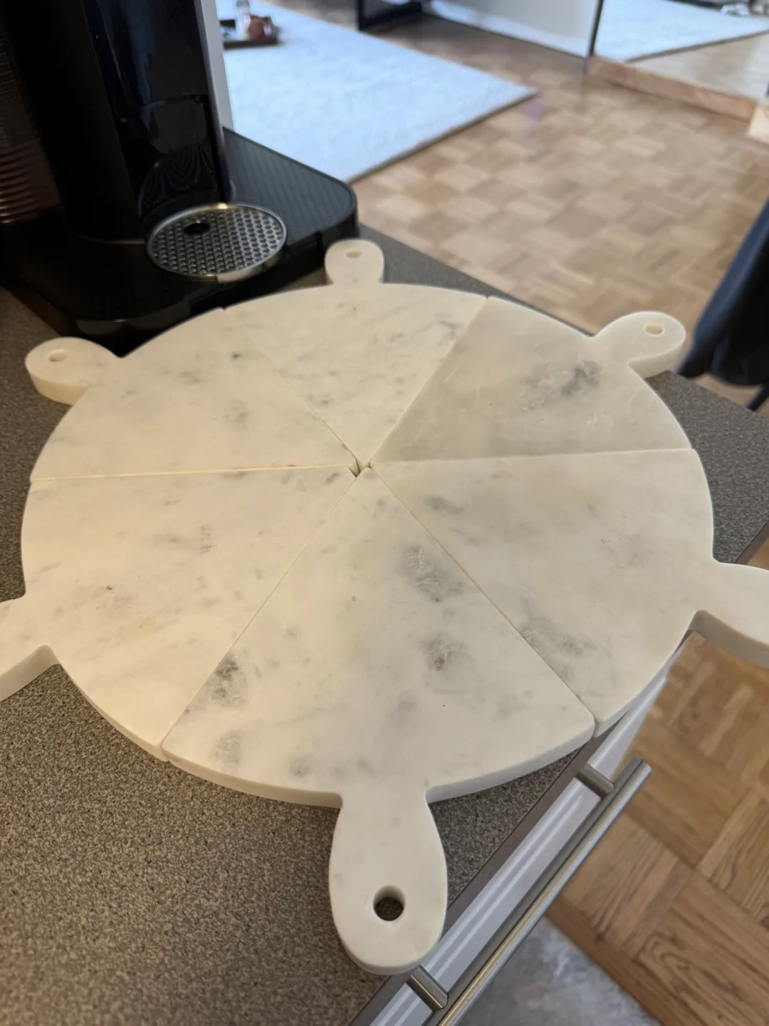 Marble Cheese Board Set thumbnail