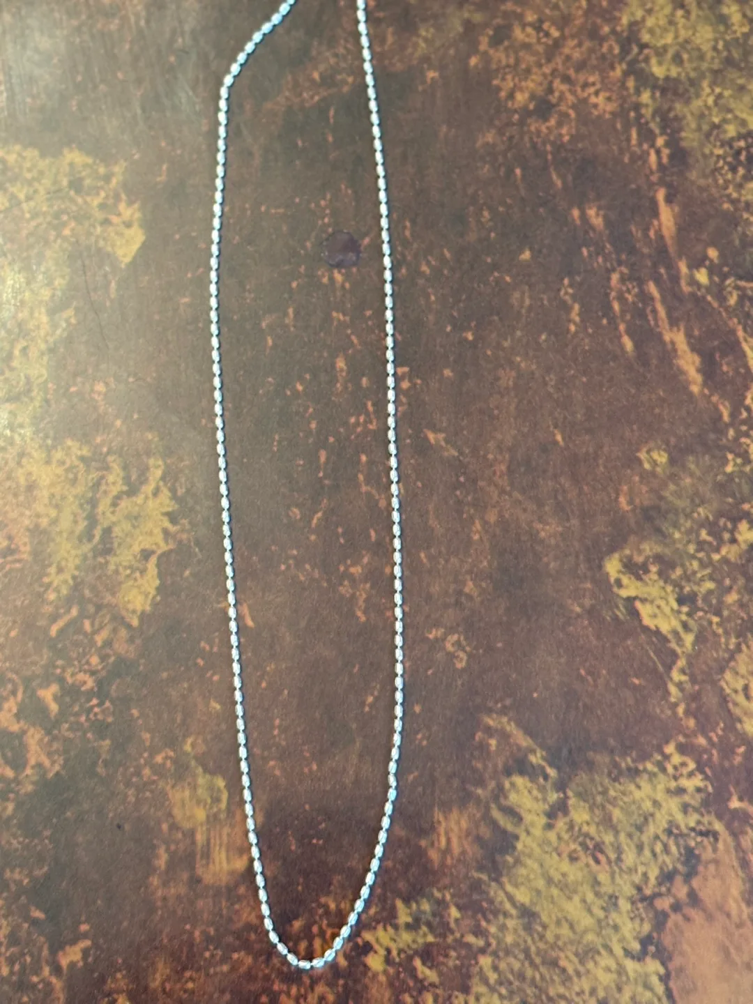 Made in Italy Silver Ball Chain Necklace image indicator(4)