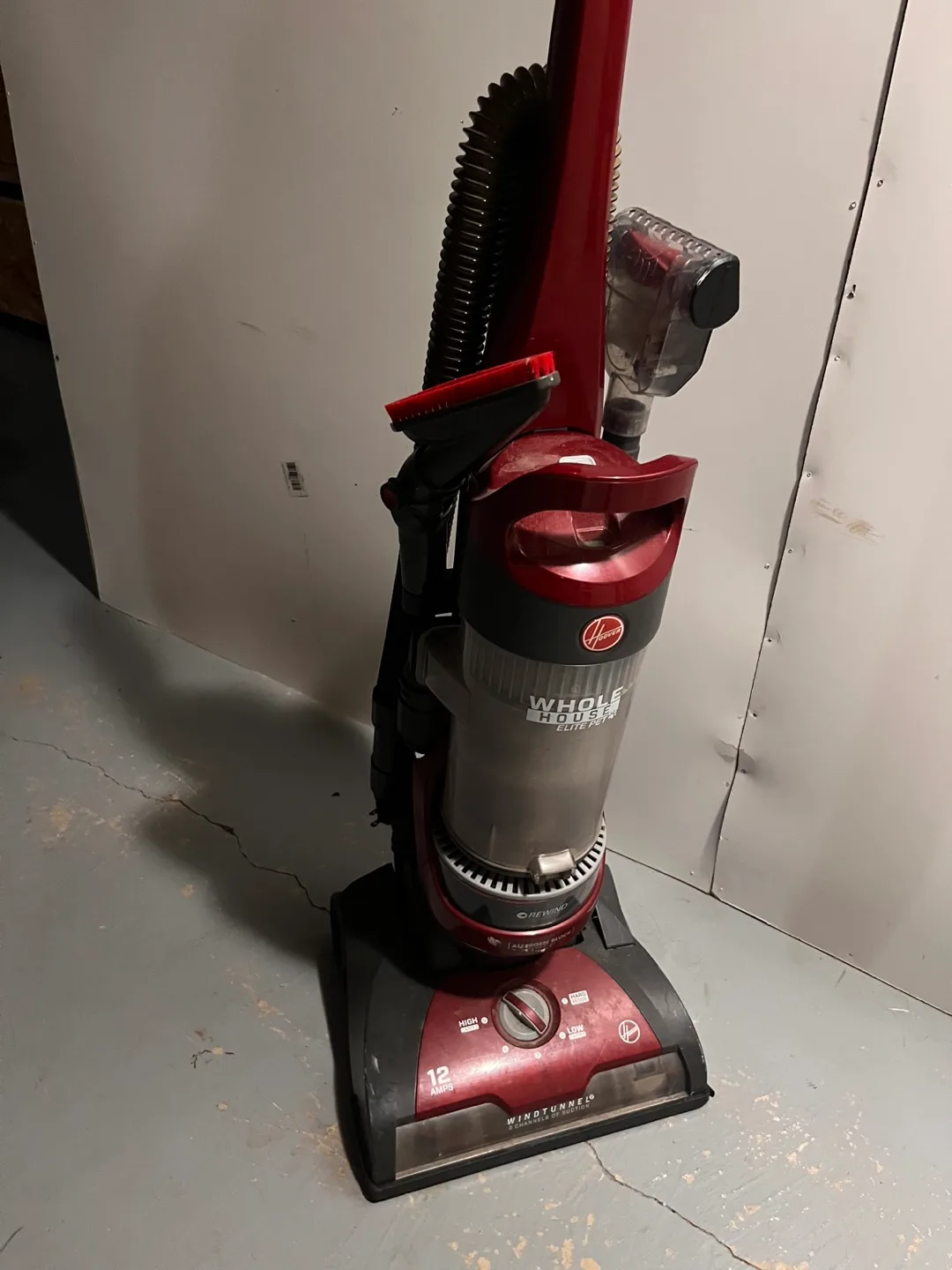 Hoover Whole House Elite Pet Upright Vacuum thumbnail
