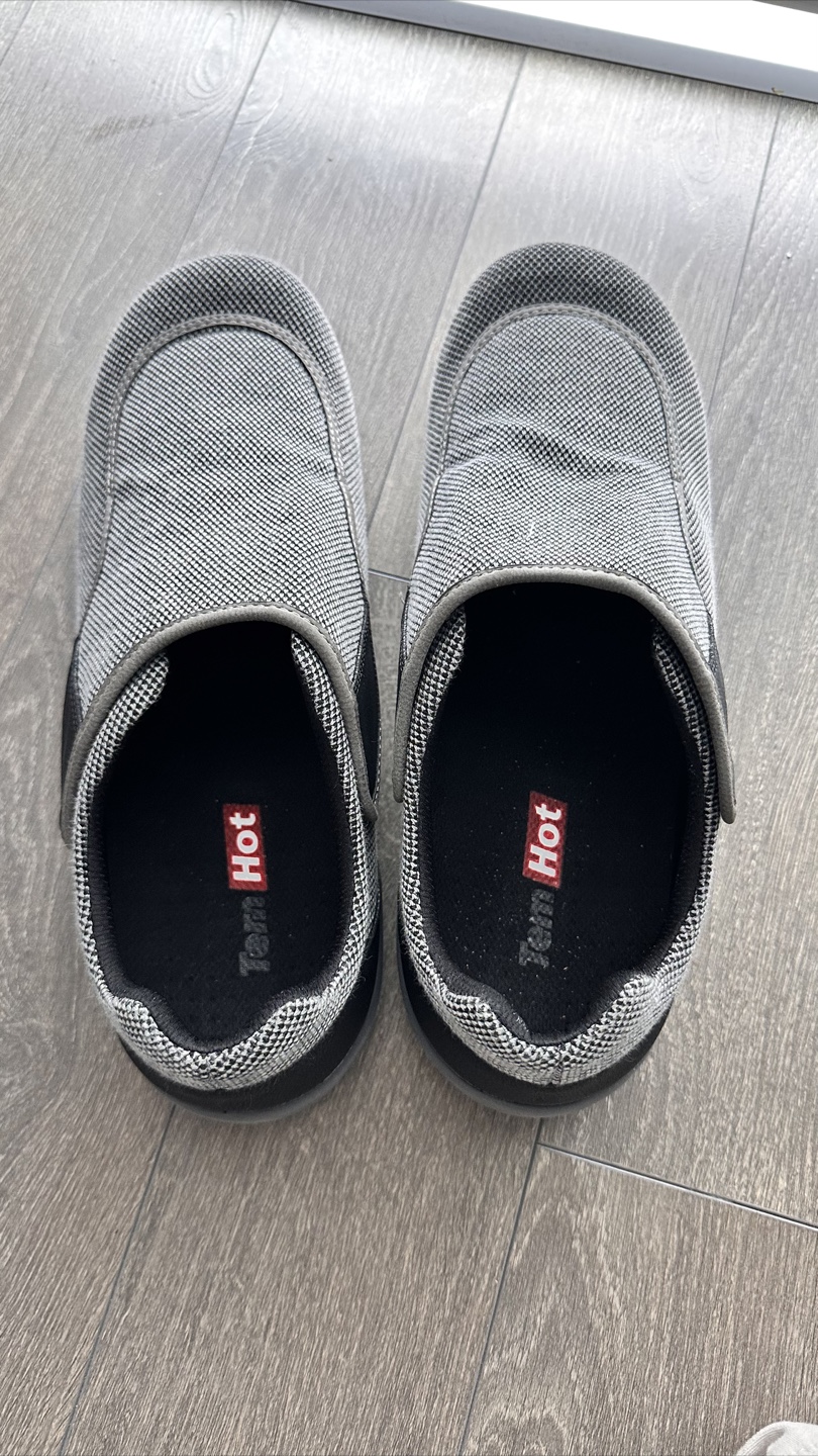 Men's Size 12(us) Therm Hot Grey House Slippers