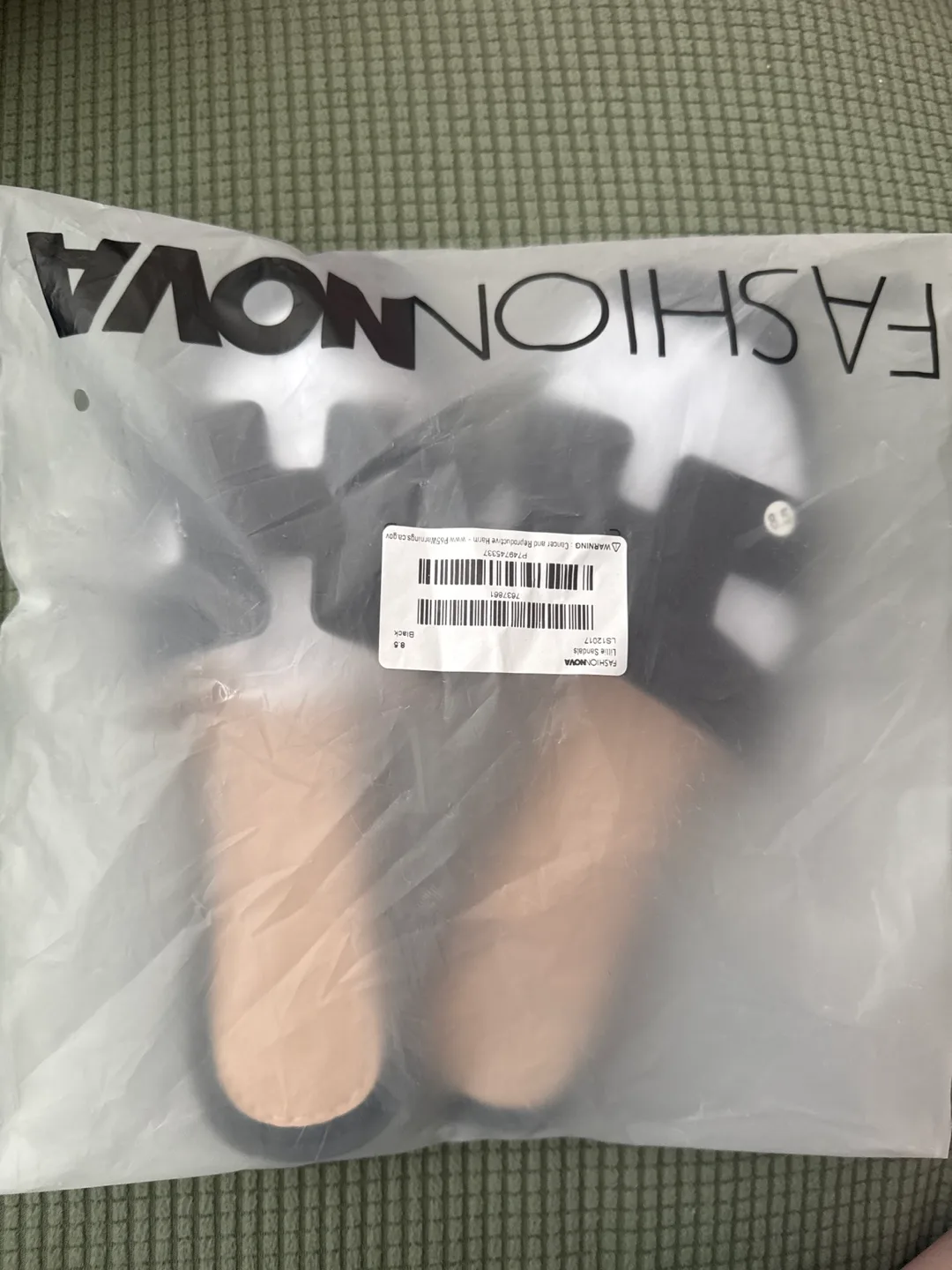 Brand New FashionNova H-Style Slides 8.5 image indicator(3)