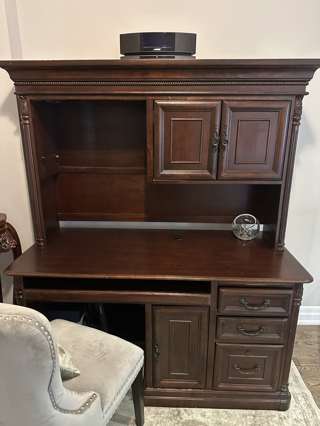 Beautiful solid wood desk - photo 2