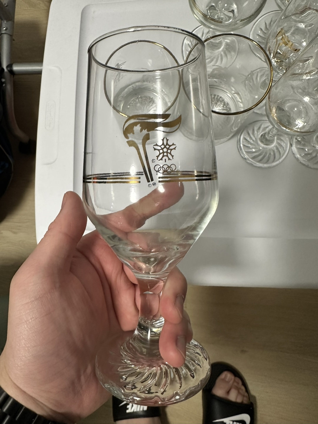 Mikasa dinnerware lot with free Calgary Winter Olympic Glass - photo 4