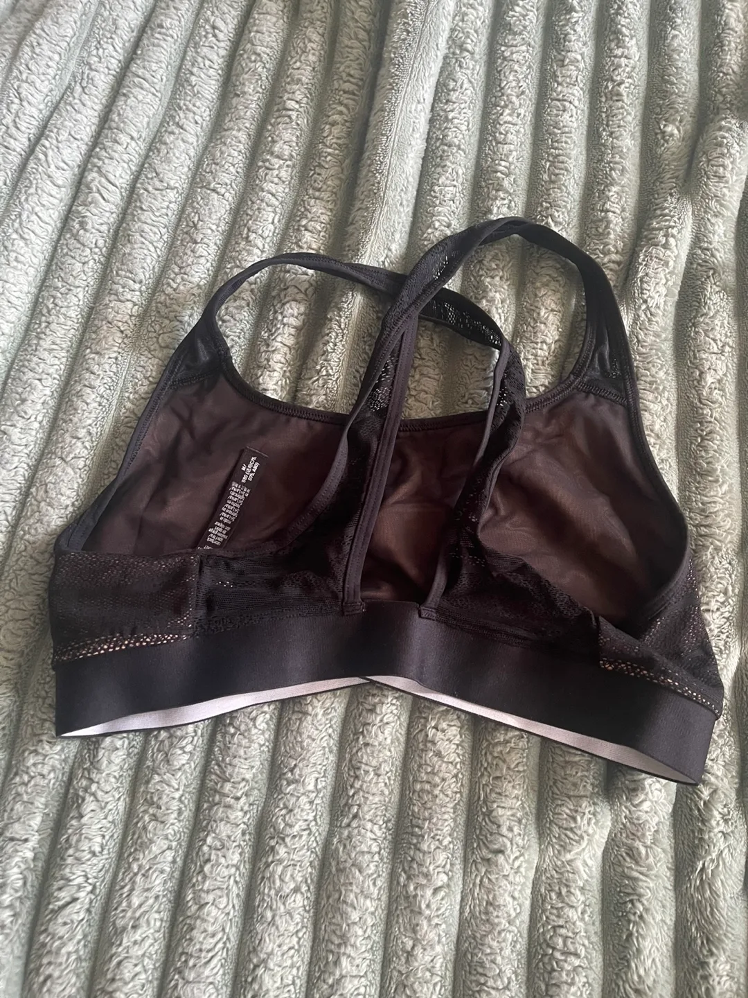 Victoria Sport Black Lace Sports Bra image indicator(2)