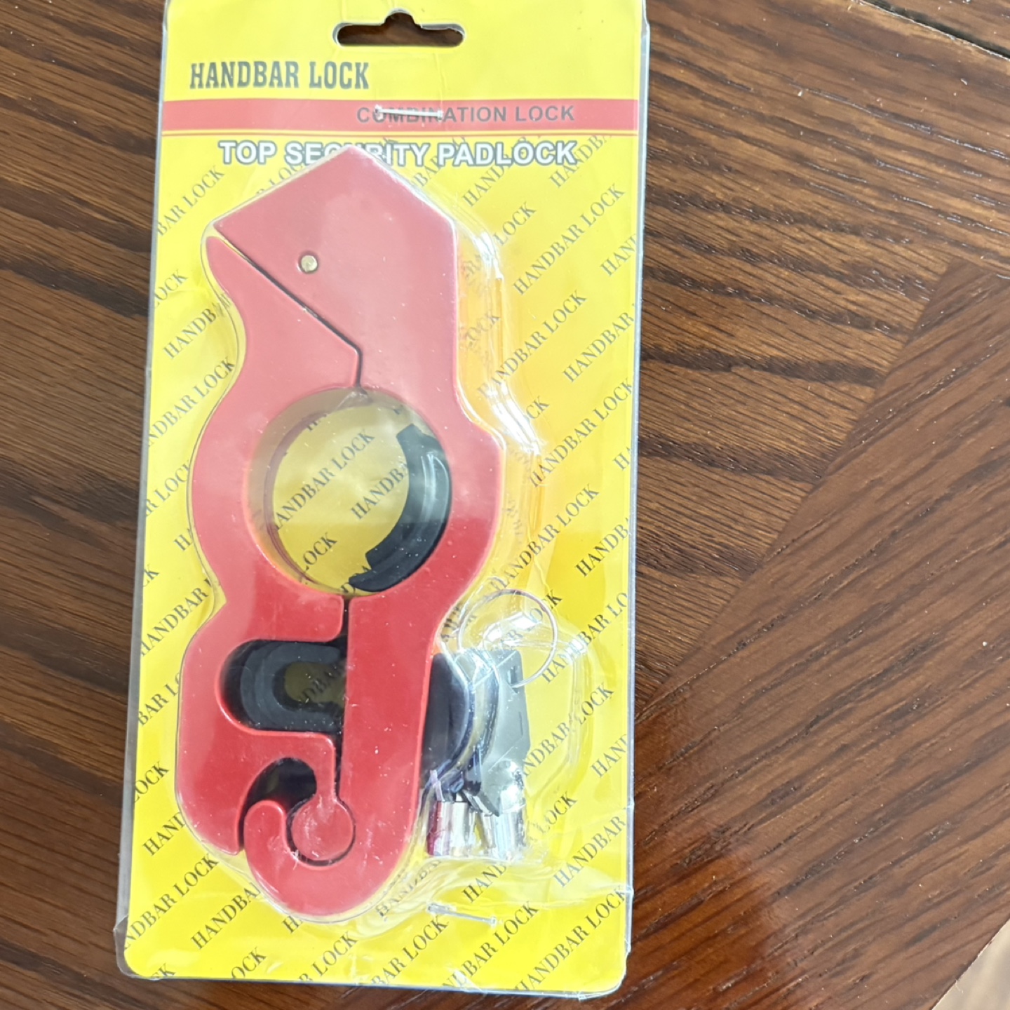 Bicycle handlebar lock