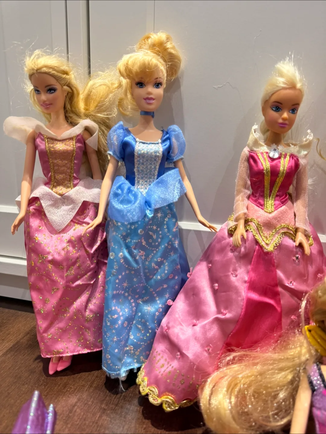 Lot of Disney Princess & Barbie Dolls with Accessories image indicator(3)