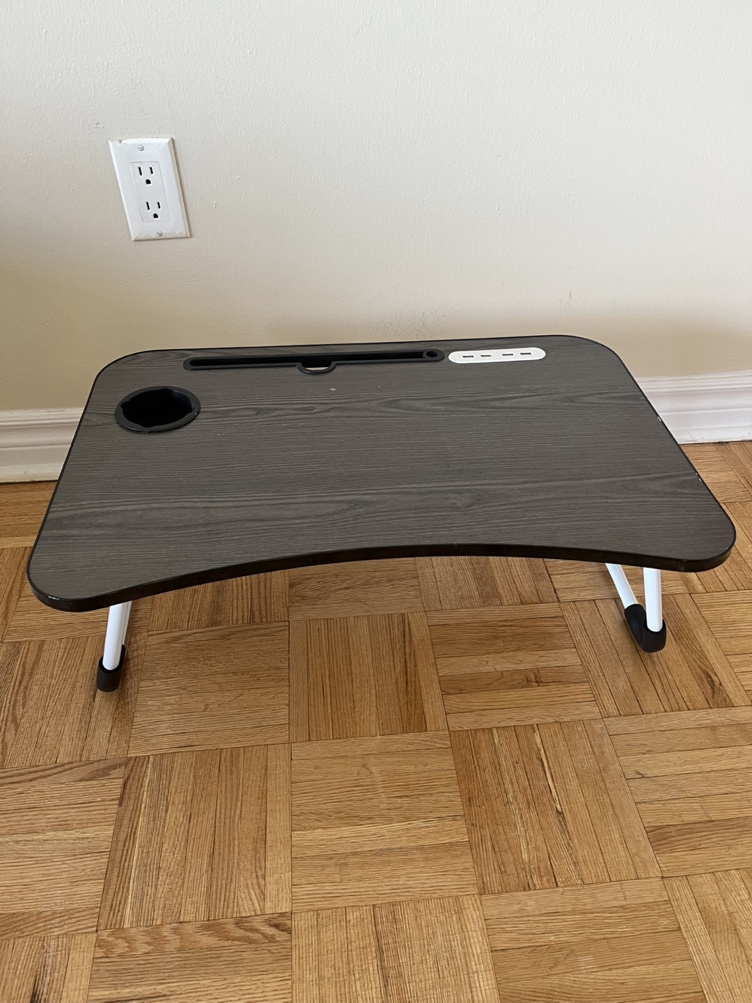 Portable Laptop Table with Cup Holder