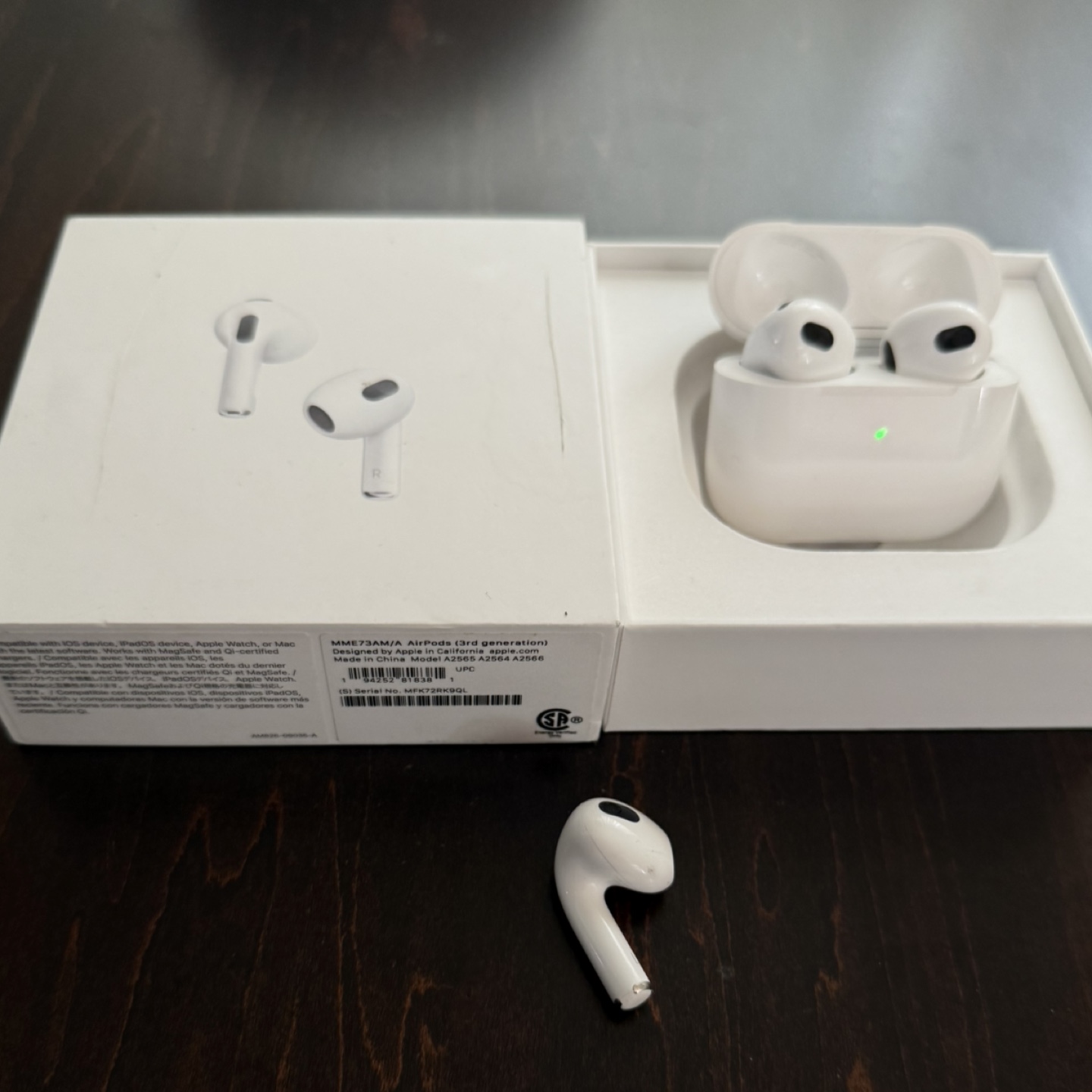 AirPods Gen 3 with MagSafe Charging Case