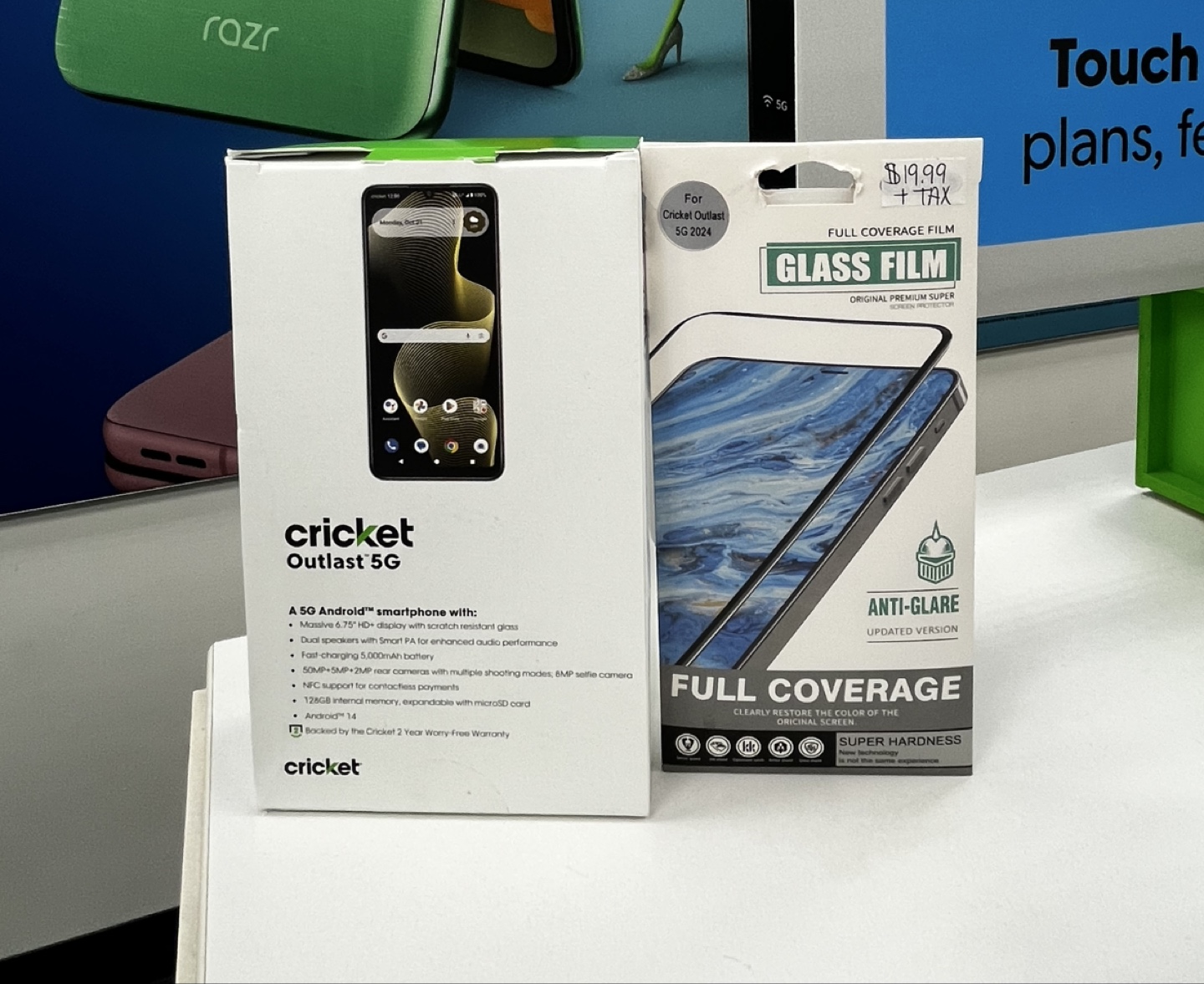 Cricket outlast phone