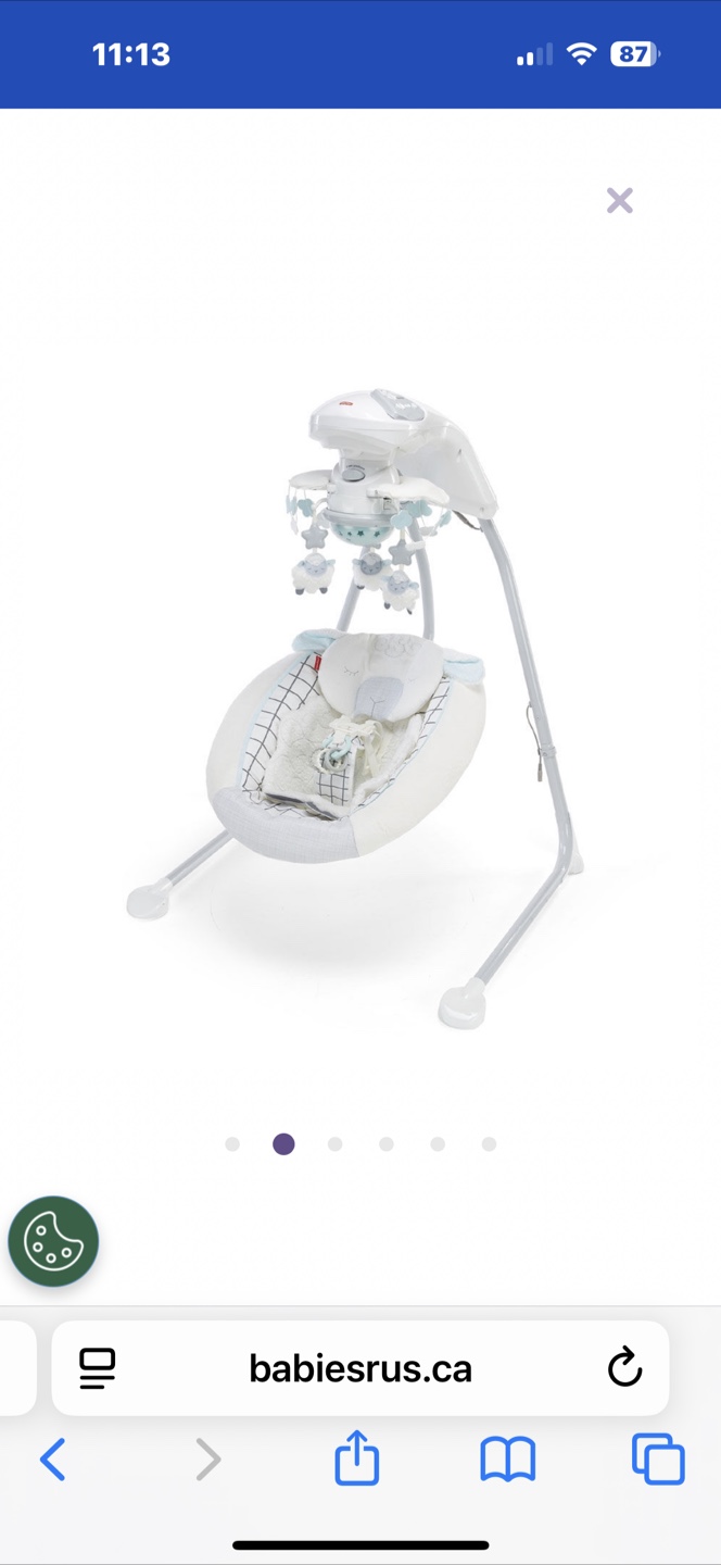 Fisher-Price Soothing Motions Cradle Swing