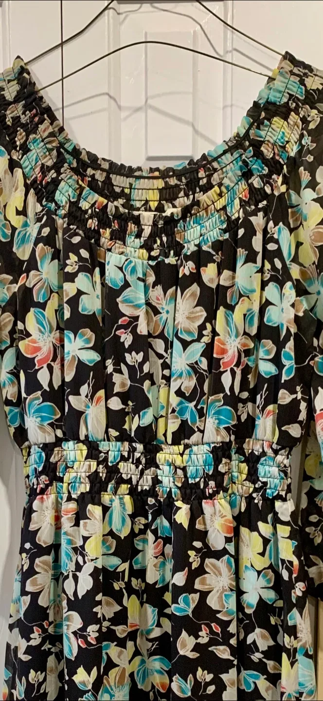 American Rag - Floral Above-knee (On/Off-Shoulder) Dress (NWOT) image indicator(5)