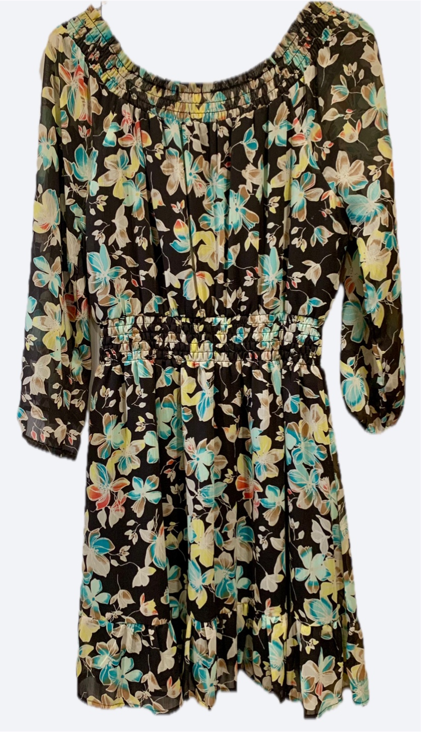 American Rag - Floral Above-knee (On/Off-Shoulder) Dress (NWOT)