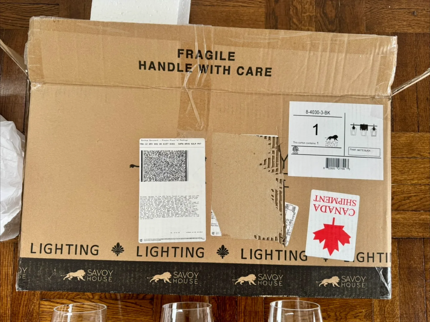 Savoy House 3-Light Vanity Light Fixture image indicator(2)