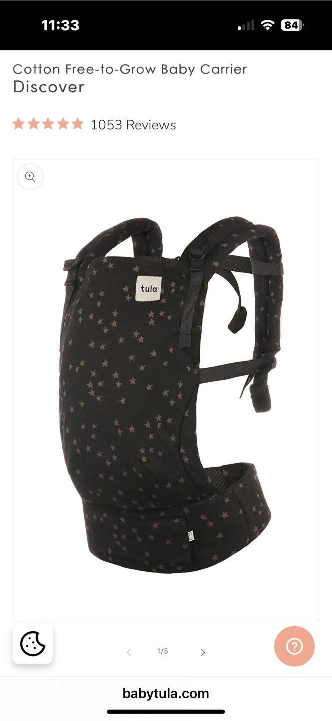 Tula Free-to-Grow Baby Carrier - Starry Night