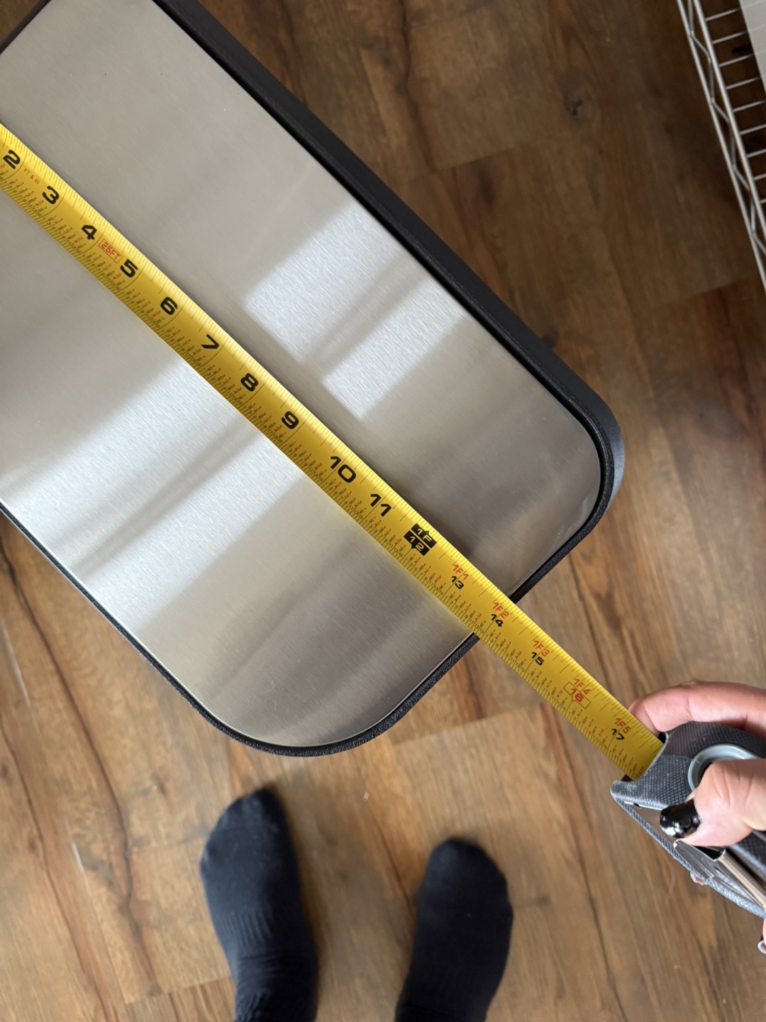 Stainless Steel Step Trash Can - photo 5