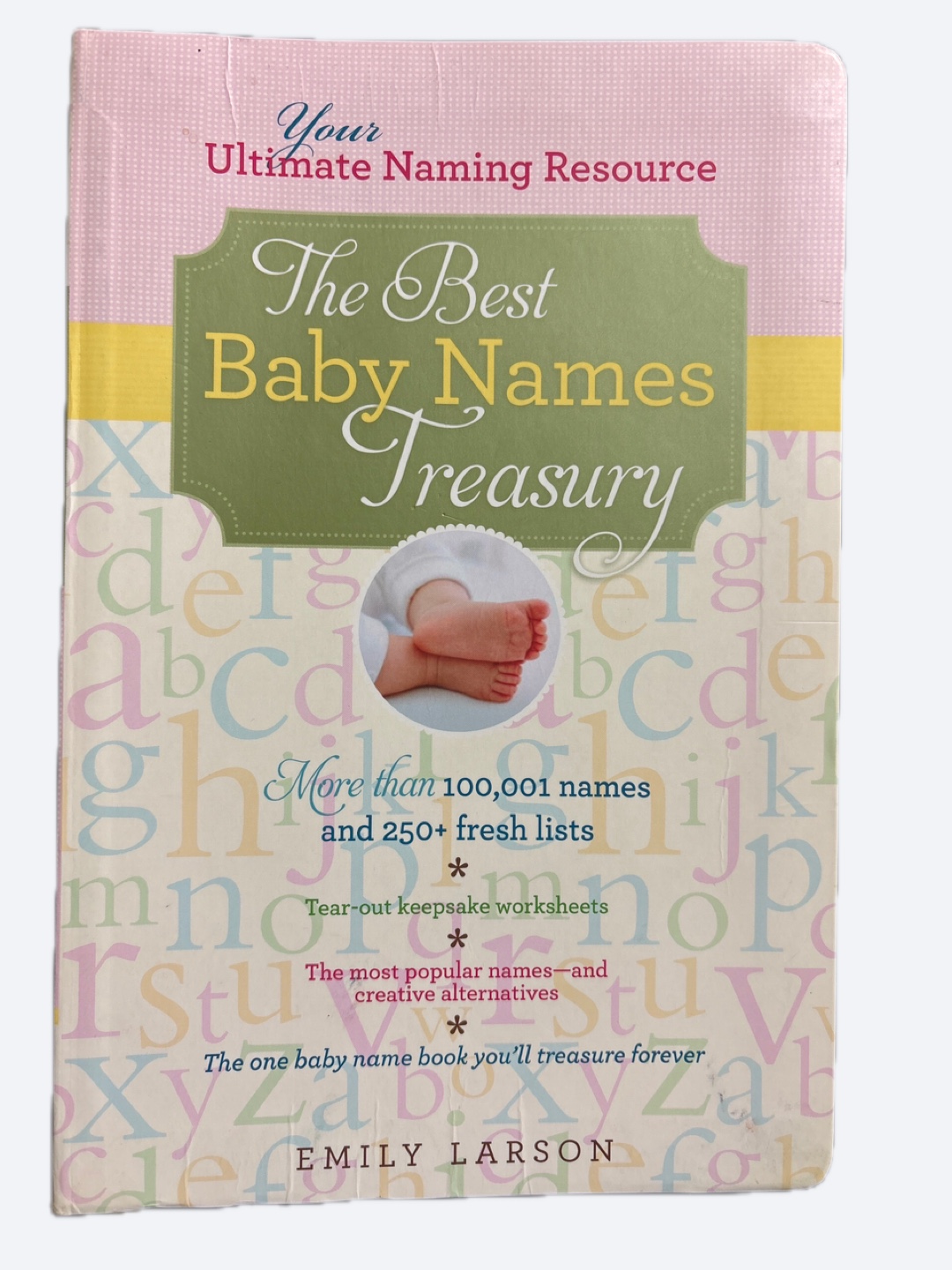 The Best Baby Names Treasury by Emily Larson