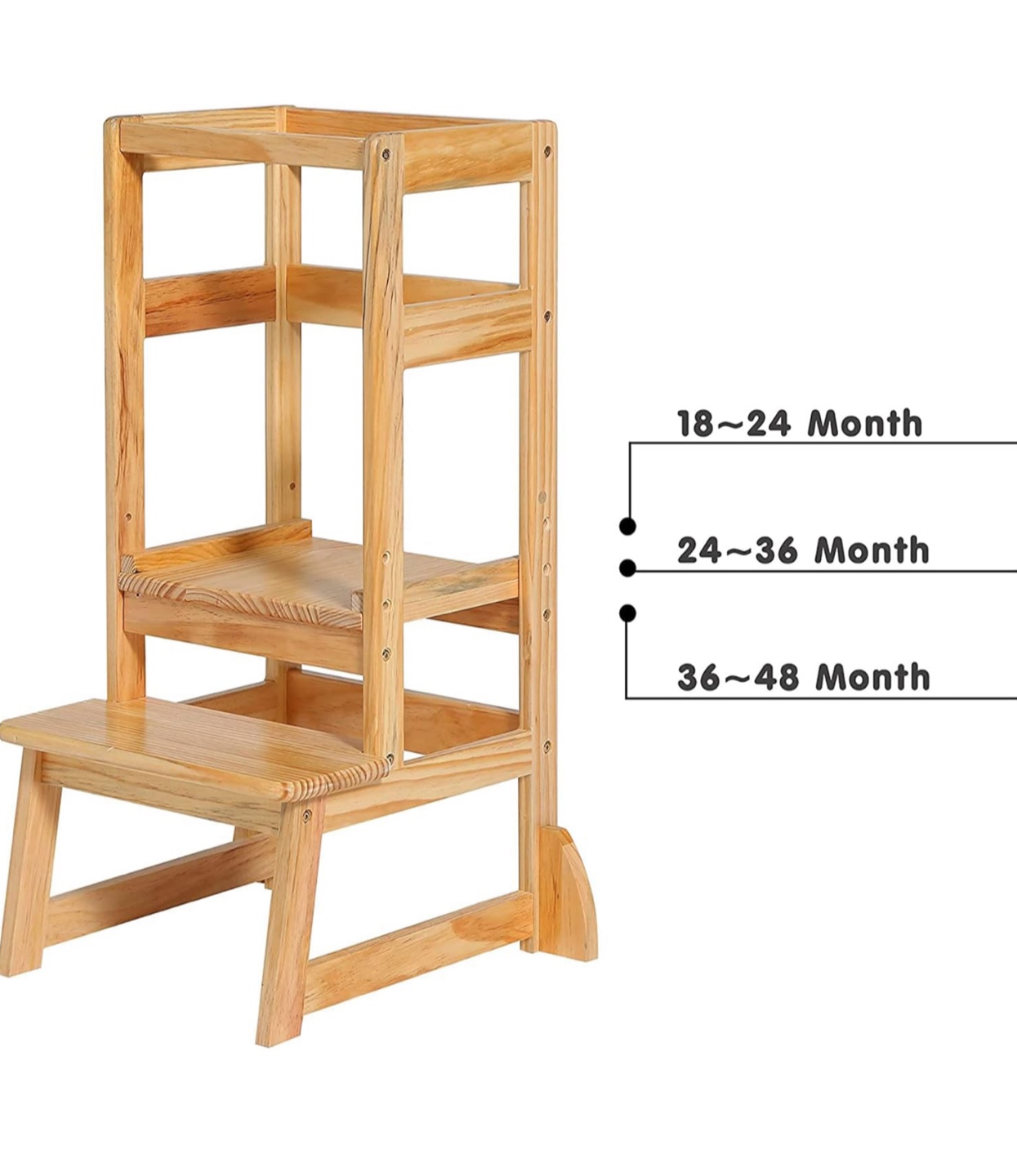 Wooden Toddler Learning Tower - photo 4