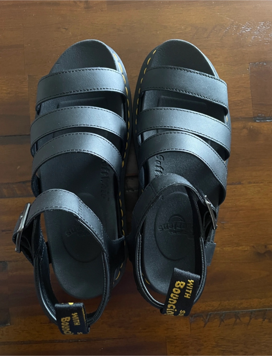 *BRAND NEW* Dr Martens - Blaire Hydro Leather Strap Sandals - photo 3