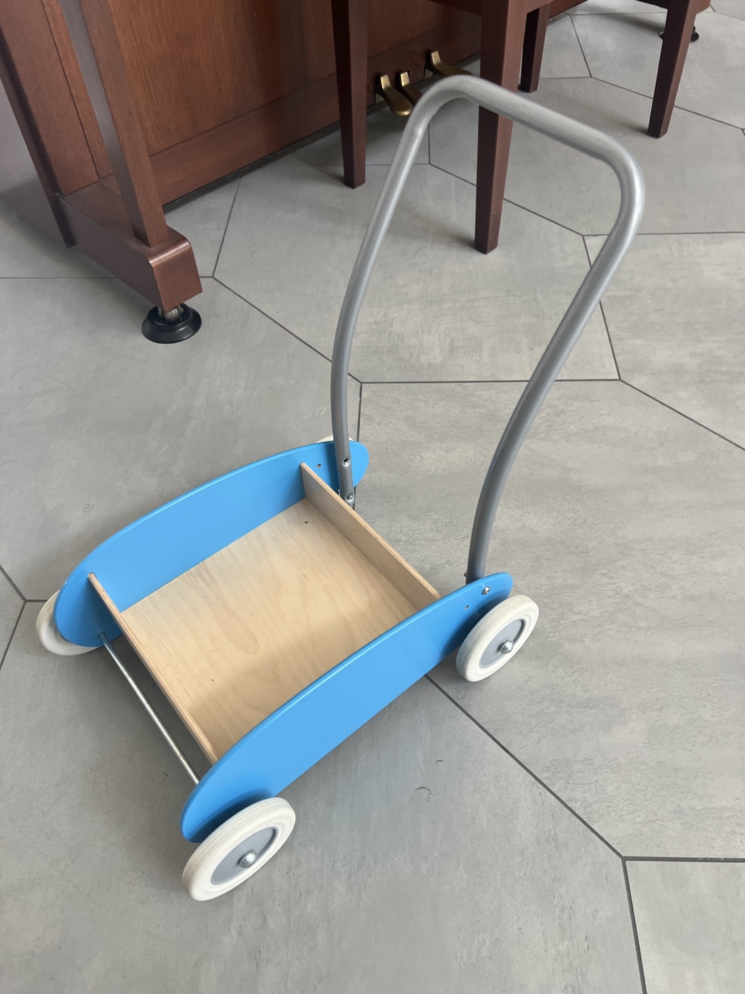 Child's Wooden Walker Wagon