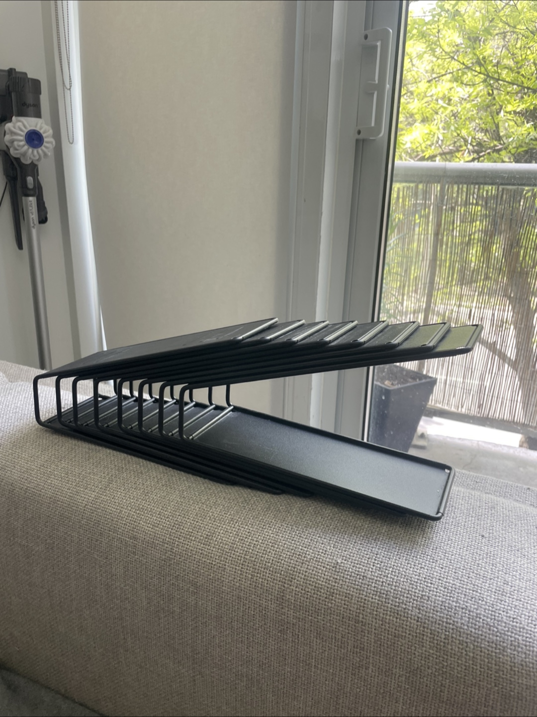 Black Metal IKEA Shoe Rack Organizer x 8 - photo 2
