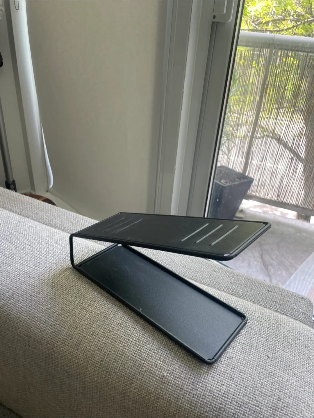 Black Metal IKEA Shoe Rack Organizer x 8