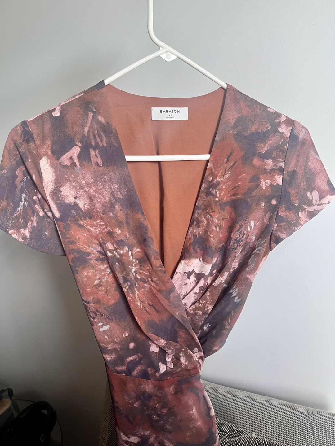 Aritzia Babaton Slit Wrap Maxi Dress  - BNWT