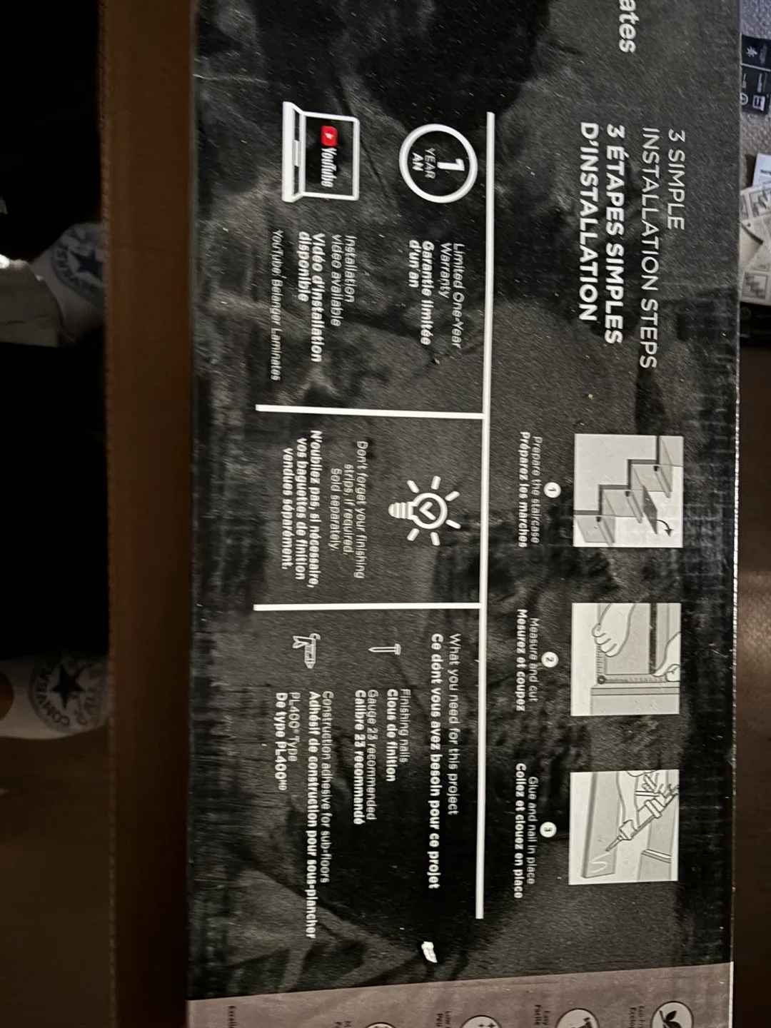 12 boxes : False Tread & Riser Kits image indicator(3)