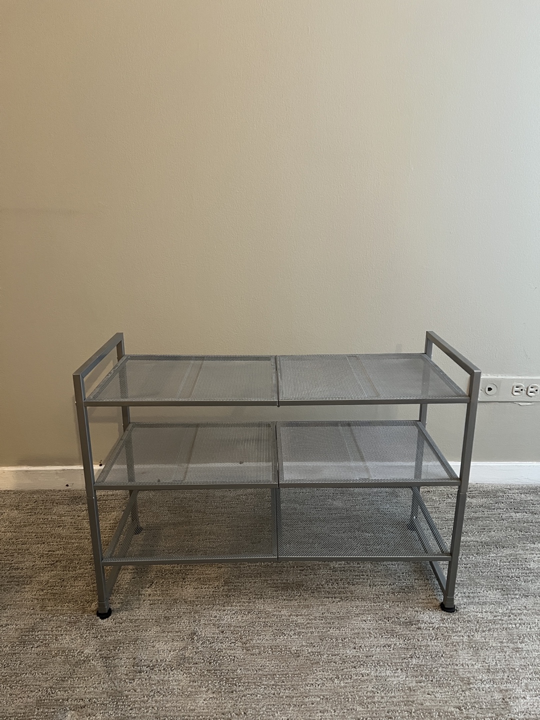 3-tier Metal Shoe Rack - photo 2