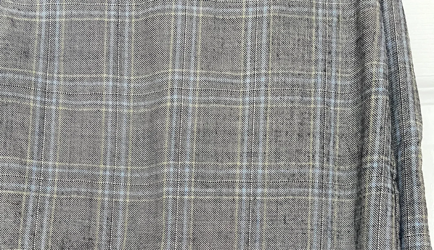 Boouli Women's Grey Plaid Trousers image indicator(3)