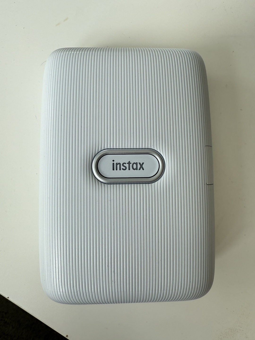 Fujifilm Instax Mini Link Smartphone Printer - Ash White